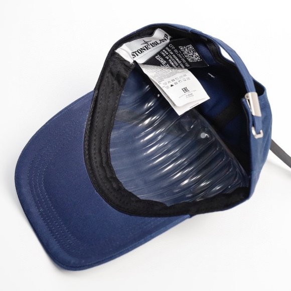 stone island box logo embroidered brim hat - Picture 7 of 7